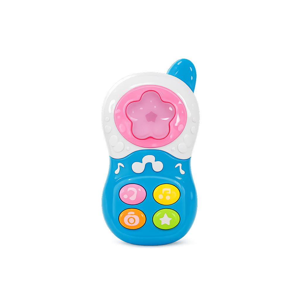 Teléfono Didáctico Para Bebé Con Luces Y Sonidos Niña img #1