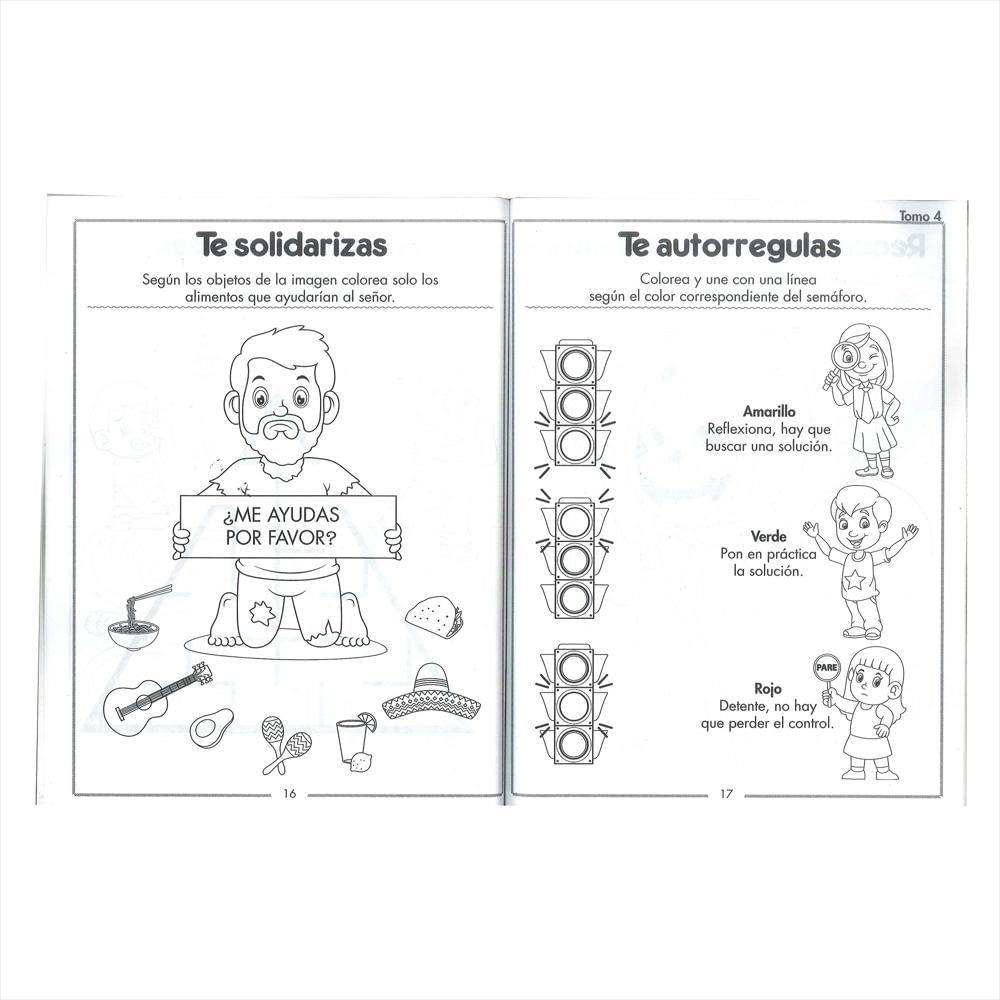 Combo X2 Libros Para Colorear Kingkolor Tematicas Infantiles / Colorear img #2