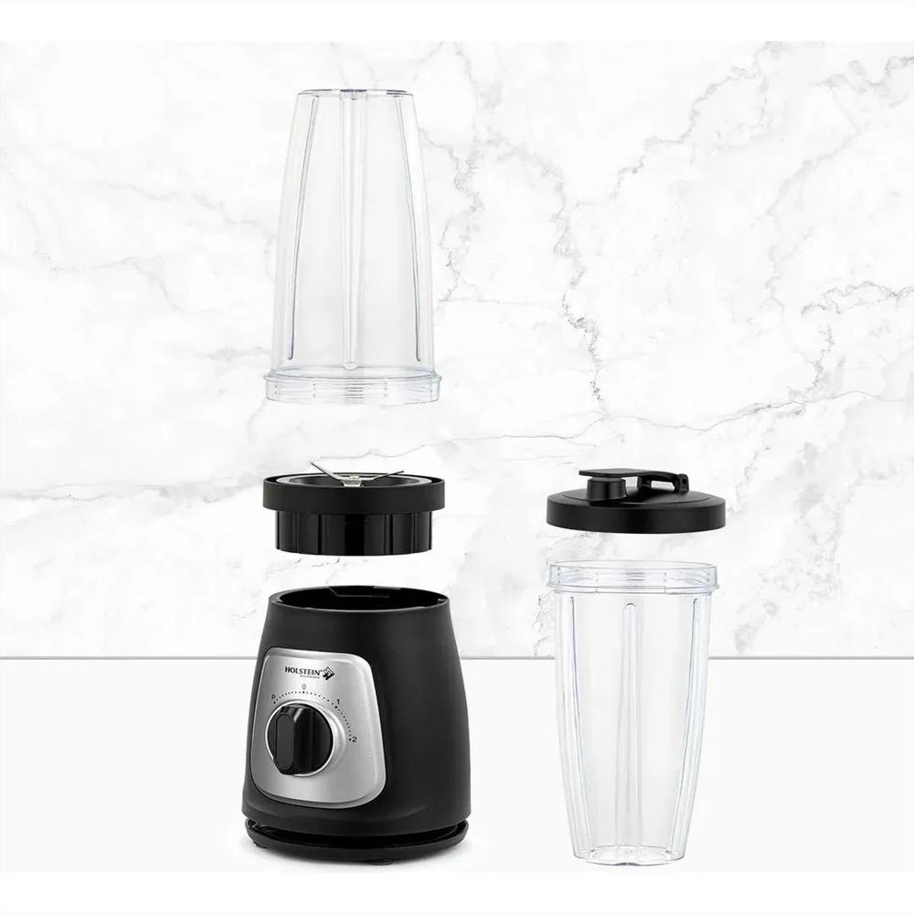 Licuadora Personal Holstein 2 Vaso Portatil Plastico 0.75L img #5