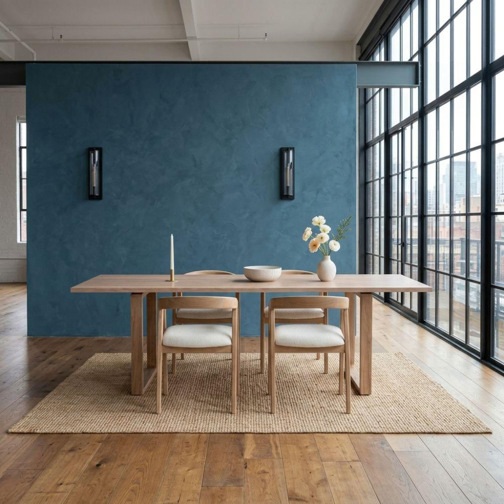 Mesa Comedor Fayum 180Cm X 90Cm Roble Macizo img #5