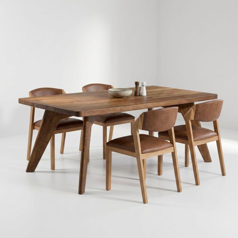Juego De Comedor Frais + 4 Sillas img #1
