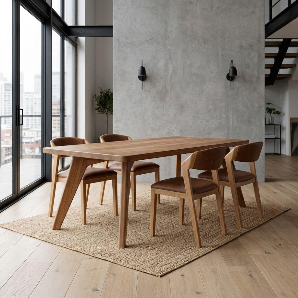 Juego De Comedor Frais + 4 Sillas img #3
