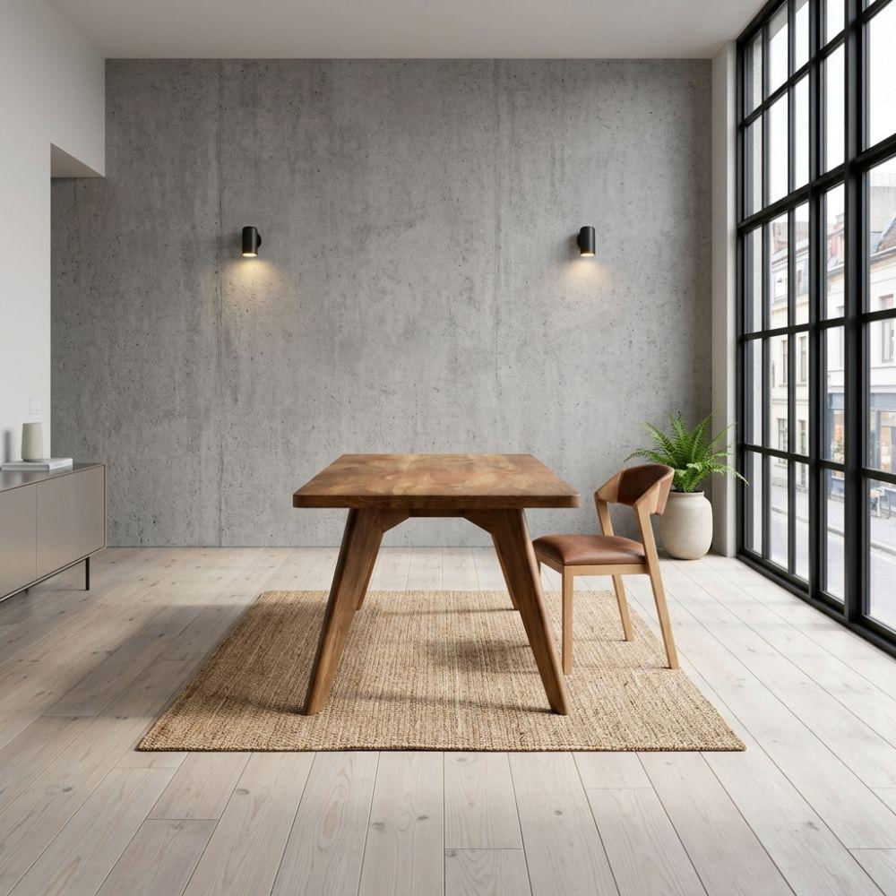 Mesa Comedor Frais 180Cm X 90Cm Roble Macizo img #2