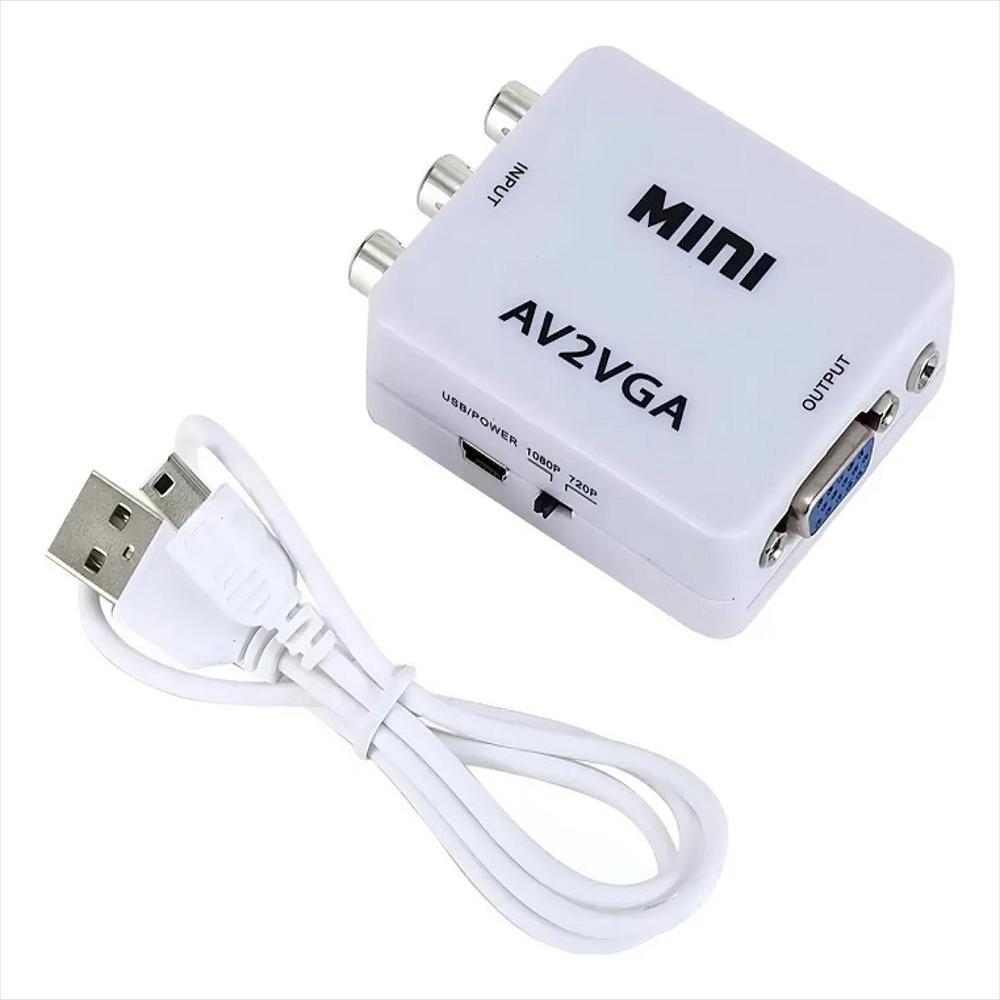 Conversor De Audio Y Video Rca A Vga img #1