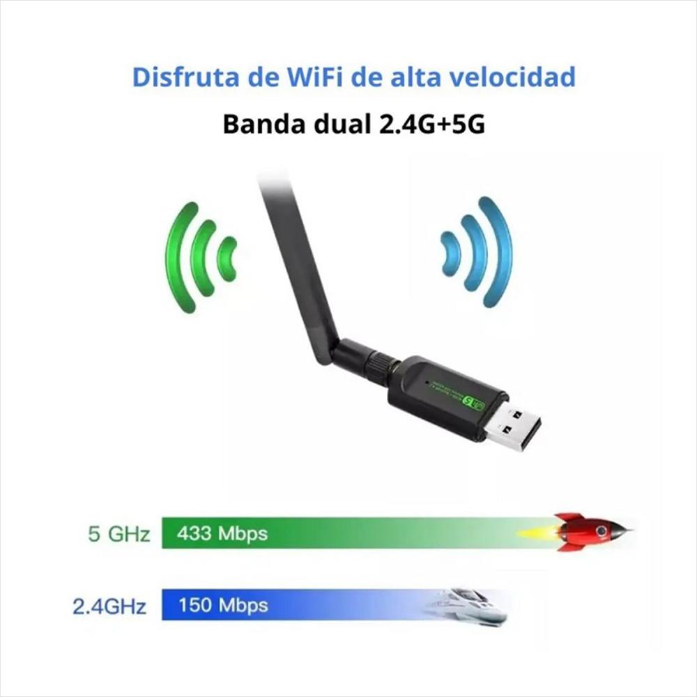 Mini Receptor 2 En 1 Wifi Y Bluetooth Doble Banda img #3