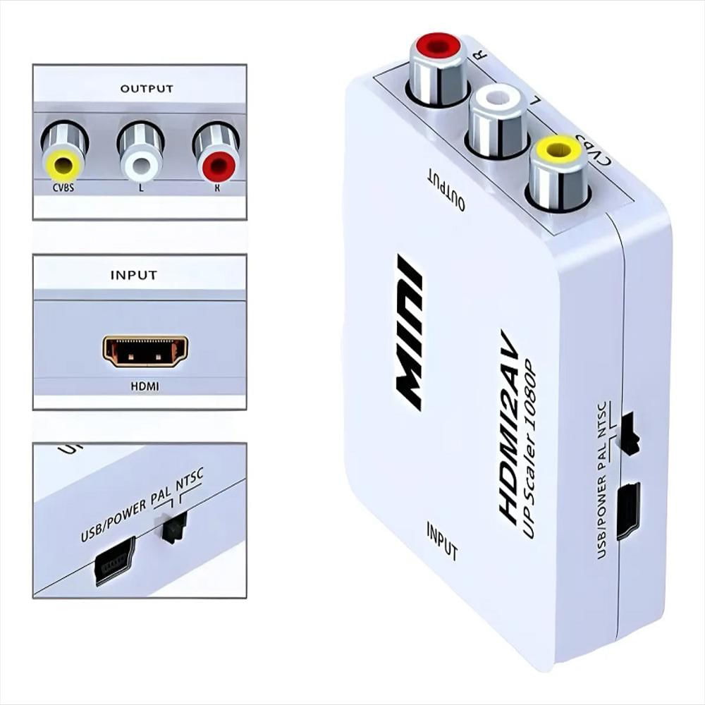 Conversor De Hdmi A Audio Y Video Rca img #1