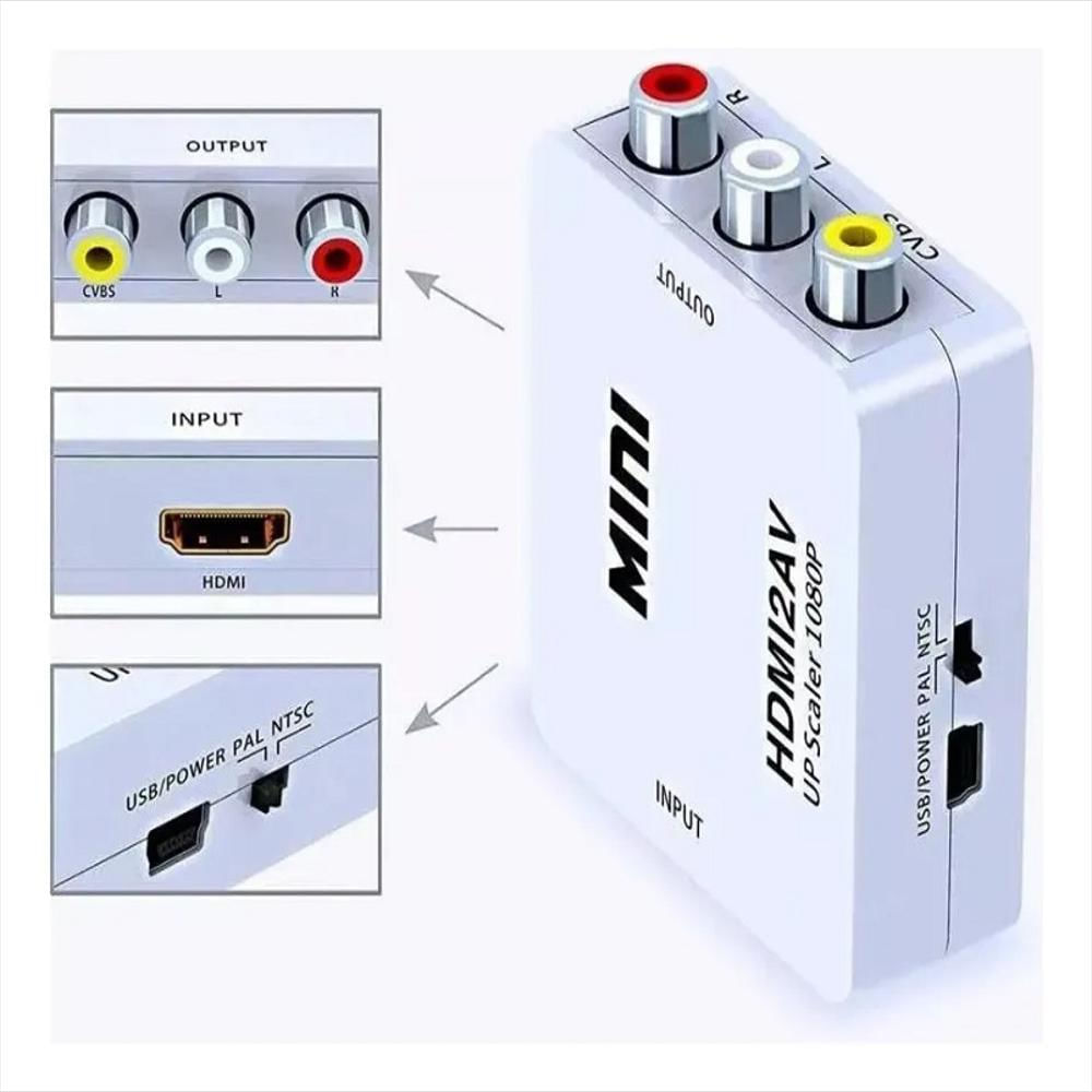 Conversor De Hdmi A Audio Y Video Rca img #2