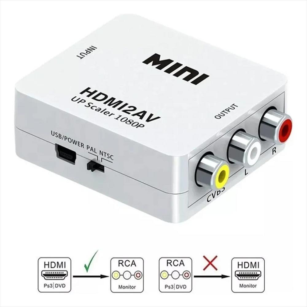 Conversor De Hdmi A Audio Y Video Rca img #3