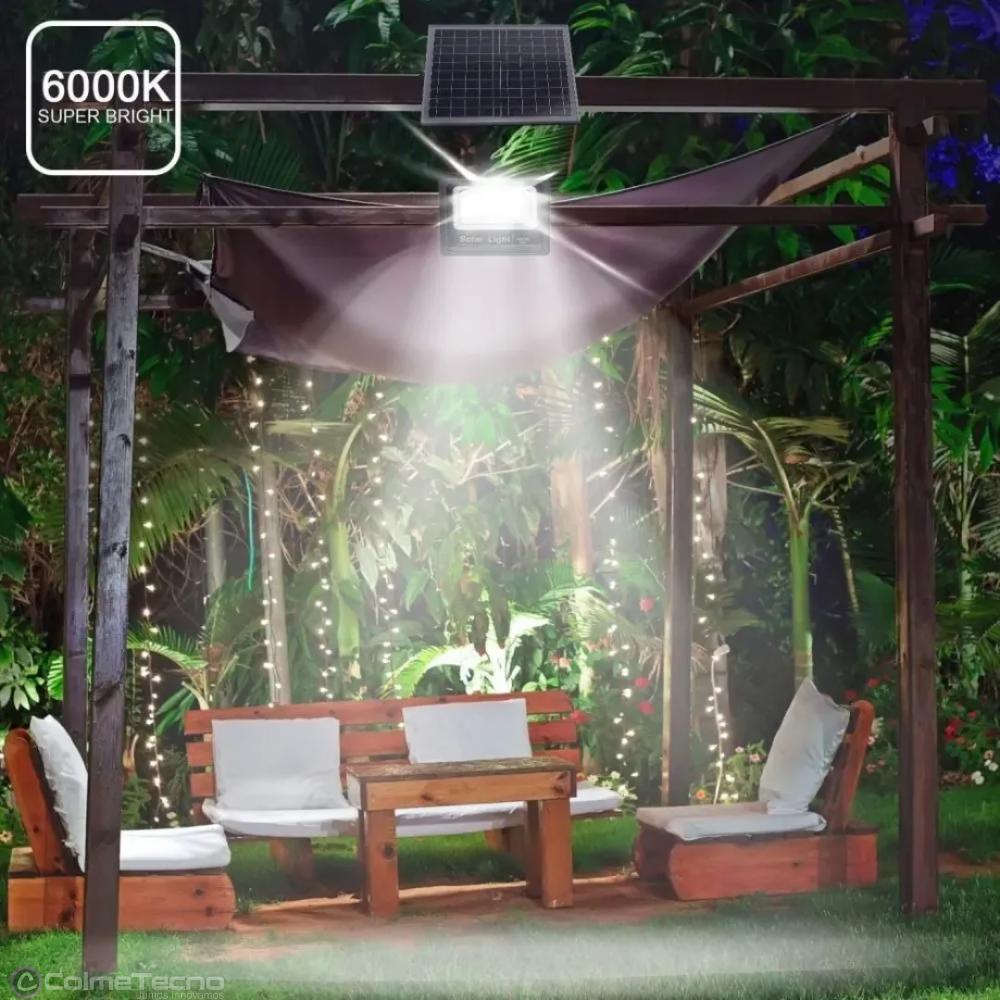 Jortan Reflector Solar 150W Lampara Exterior Panel Solar 6V img #5