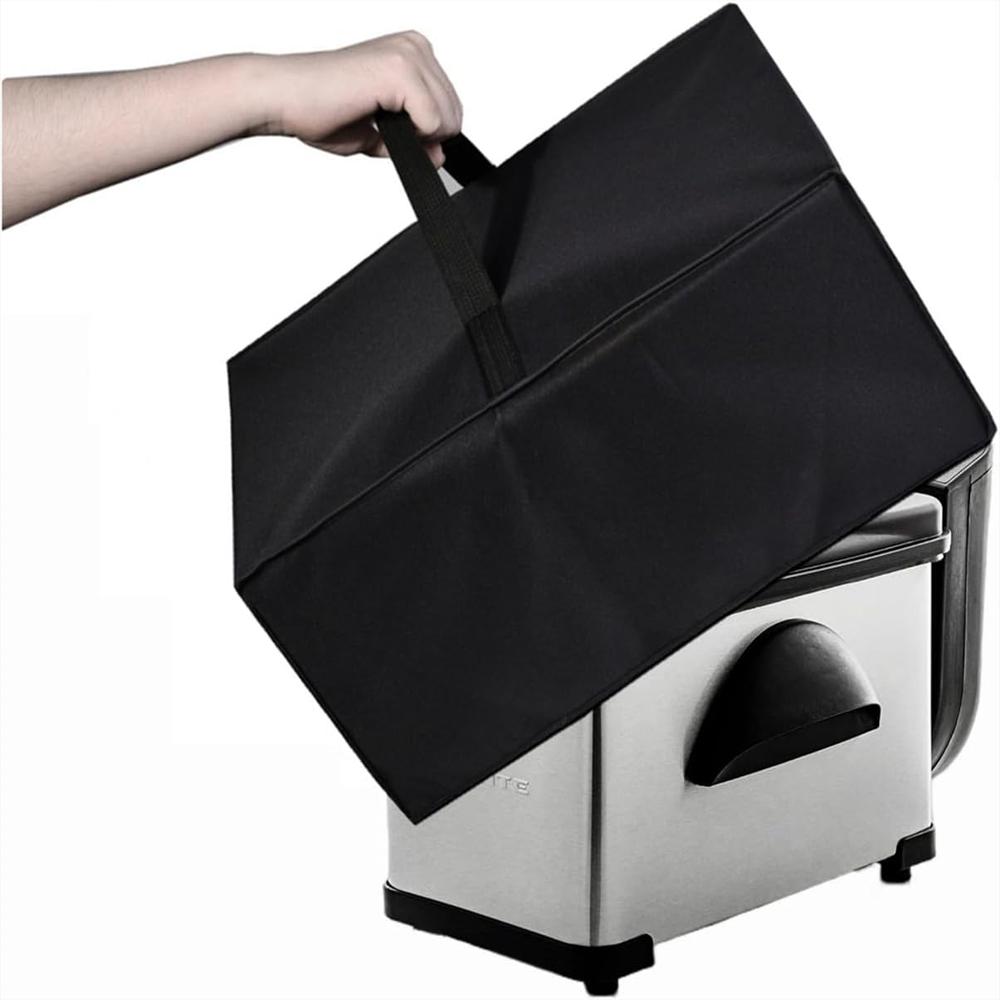 Cubierta Freidora Afwan Resistente Tela Nylon 600D Impermeable Negro 2 Litros img #1