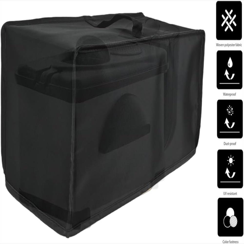 Cubierta Freidora Afwan Resistente Tela Nylon 600D Impermeable Negro 2 Litros img #2