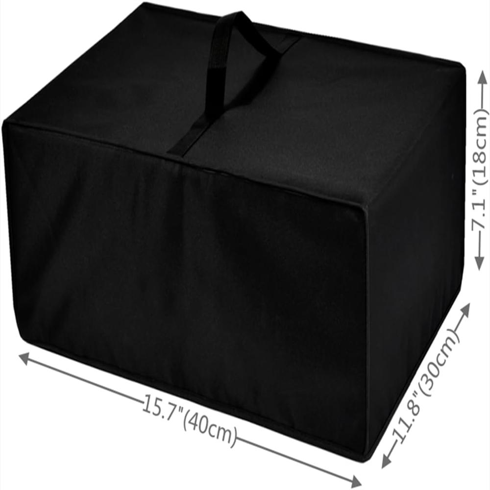 Cubierta Freidora Afwan Resistente Tela Nylon 600D Impermeable Negro 2 Litros img #4