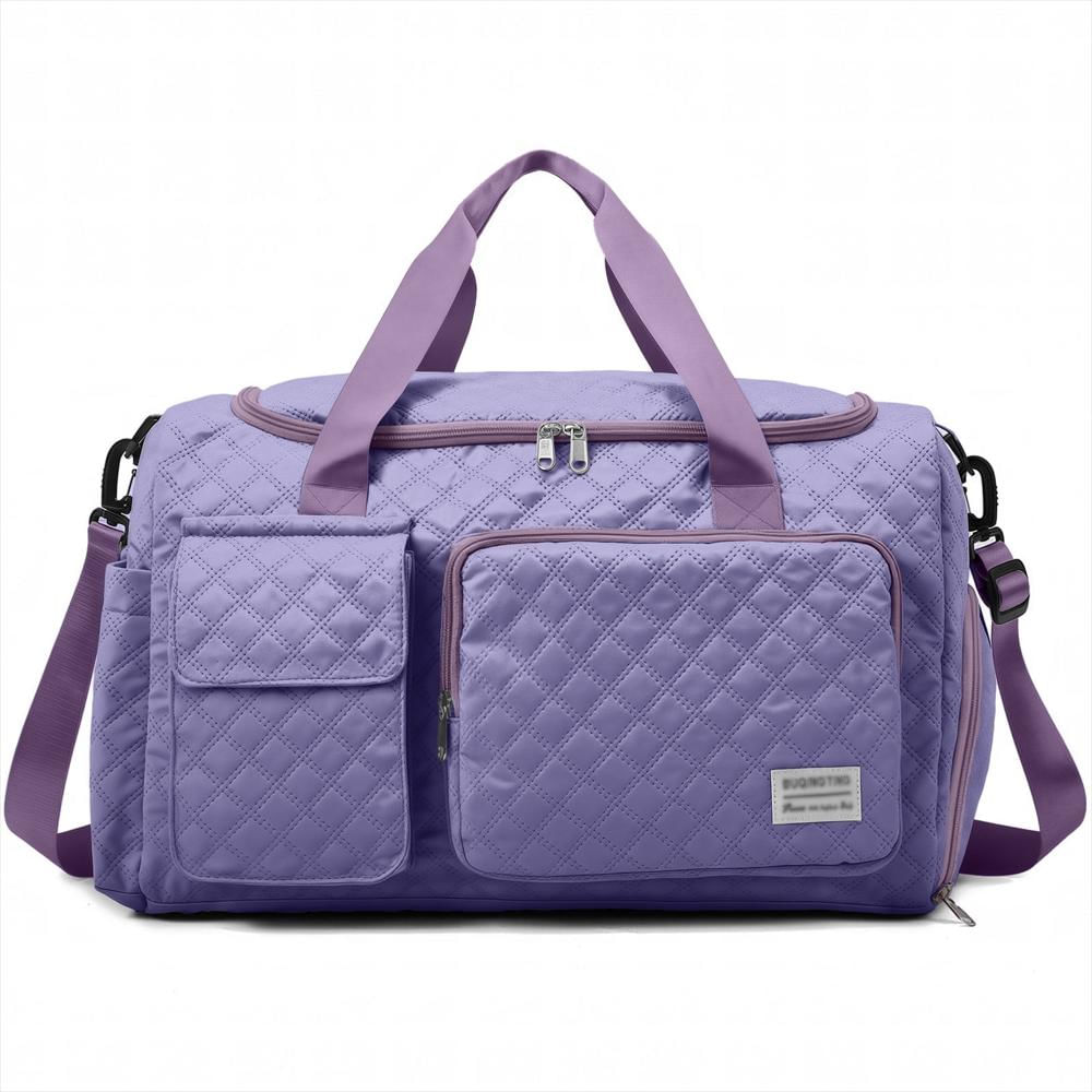 Bolso De Viaje Dakimoe Impermeable Con Compartimento Para Zapatos Morado img #5