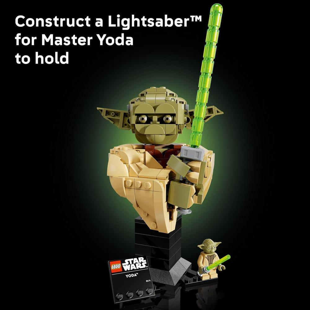 Set Lego Star Wars Yoda Bust 75438 De 399 Piezas img #5