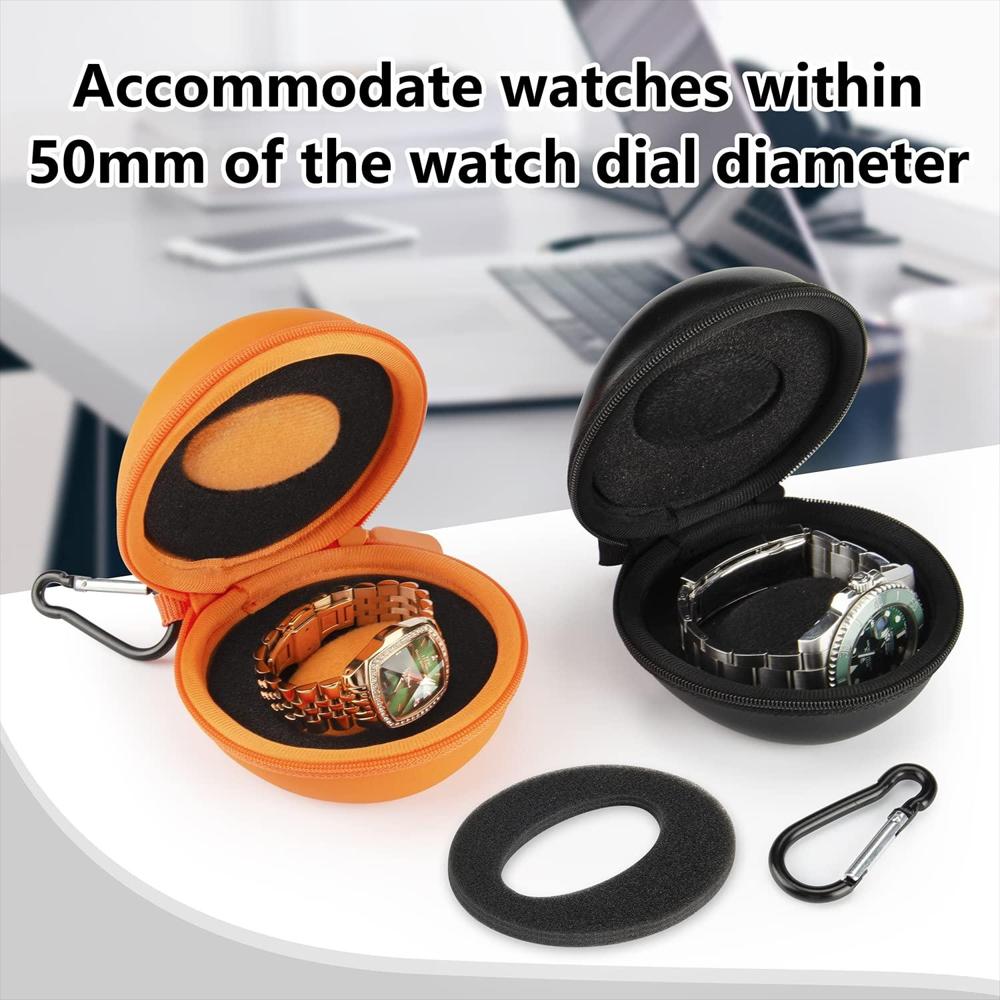 Estuche Viaje 1 Reloj Watchpod Protector Negro img #4