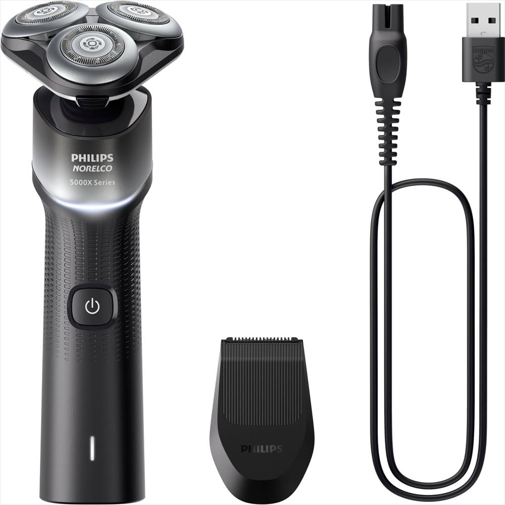 Afeitadora Recargable Philips Norelco 5000X Húmedo Y Seco Con Recortadora img #3