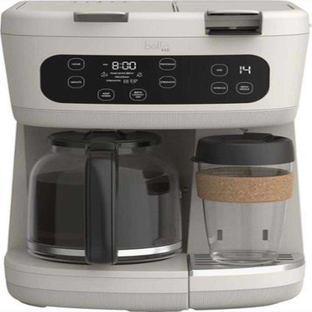 Cafetera Bella Pro Multibrew De Goteo 12 Tazas Y Monodosis img #1