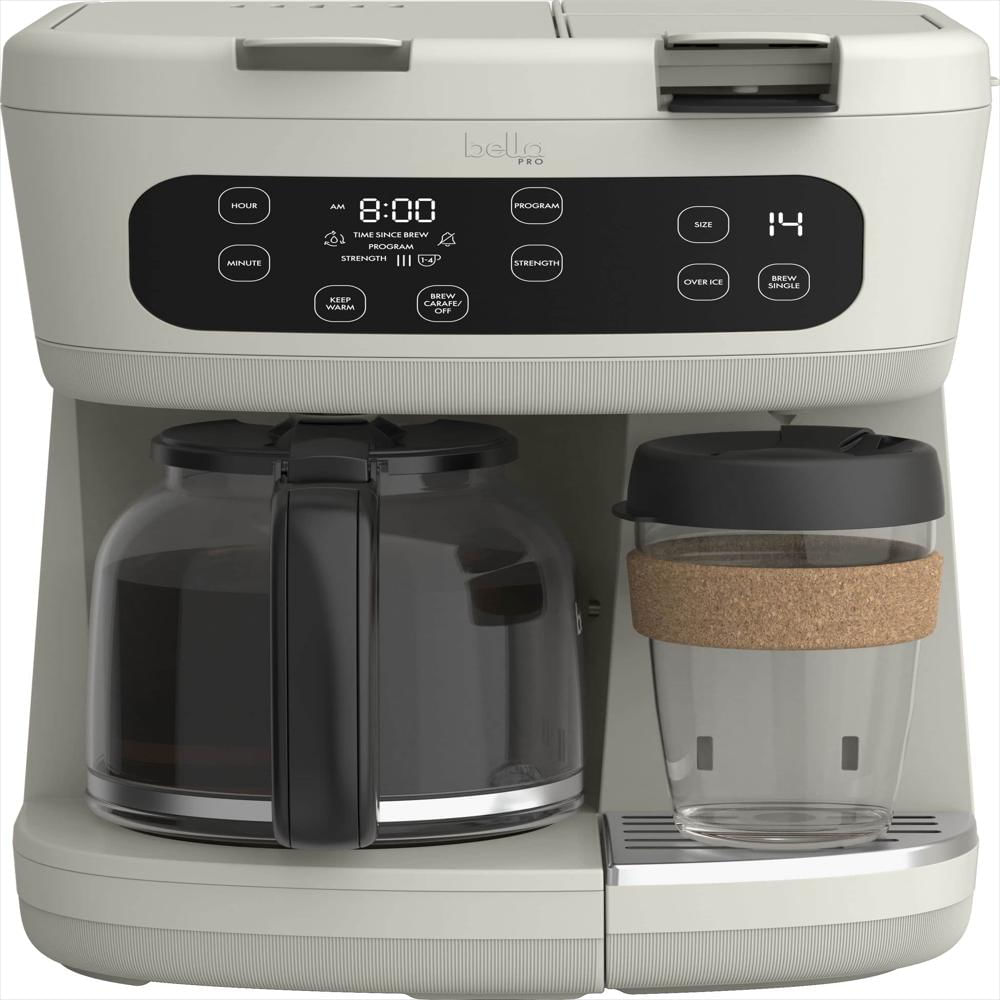 Cafetera Bella Pro Multibrew De Goteo 12 Tazas Y Monodosis img #2