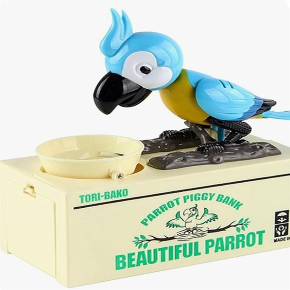 Alcancía Roba Monedas De Pajaro img #2