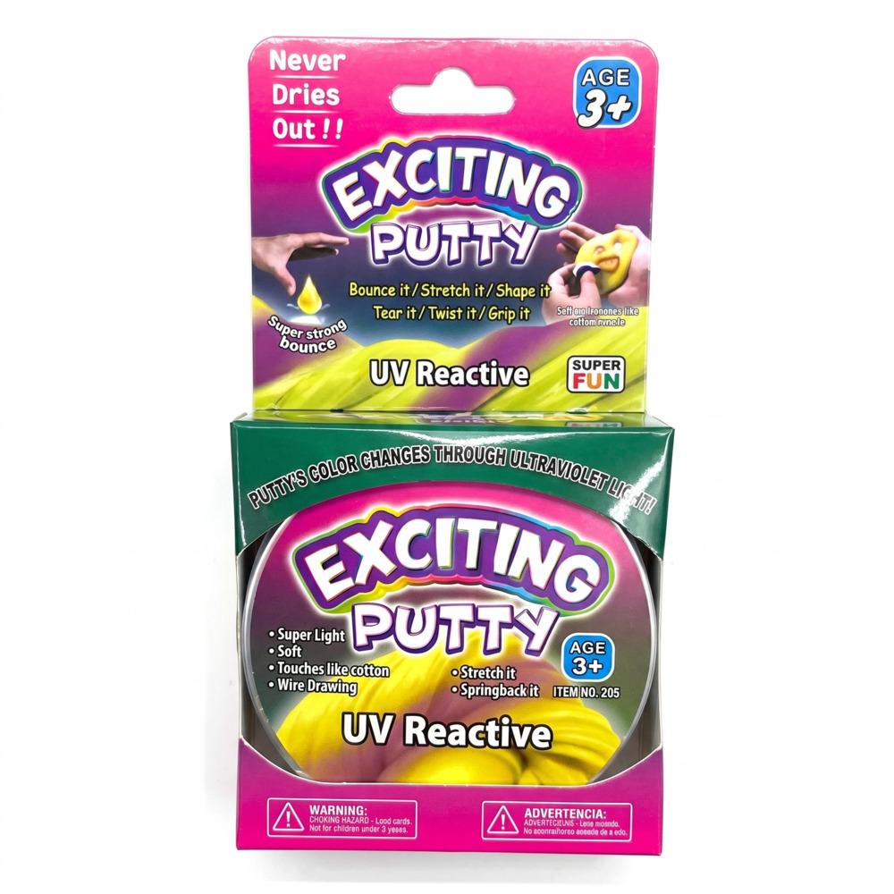 Plastilina Masilla Slime Reactivo Uv 504 img #1