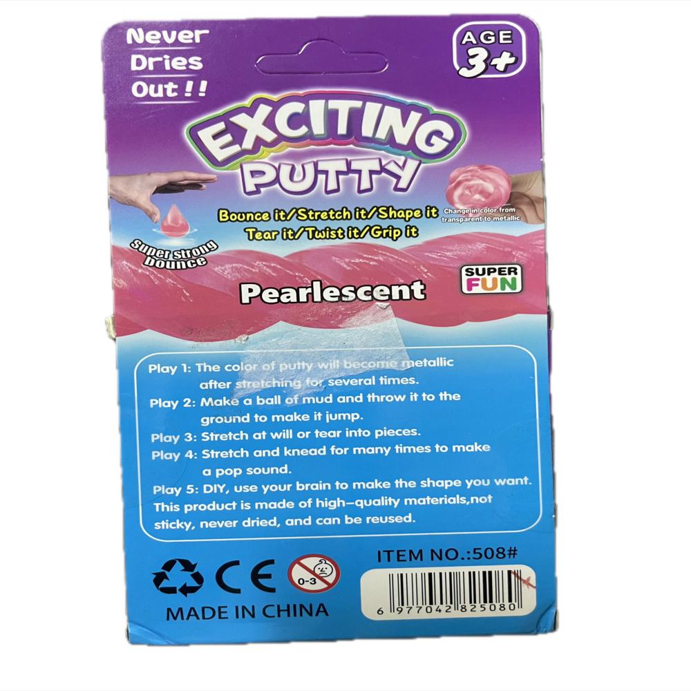 Plastilina Masilla Slime Nacarado 508 img #2