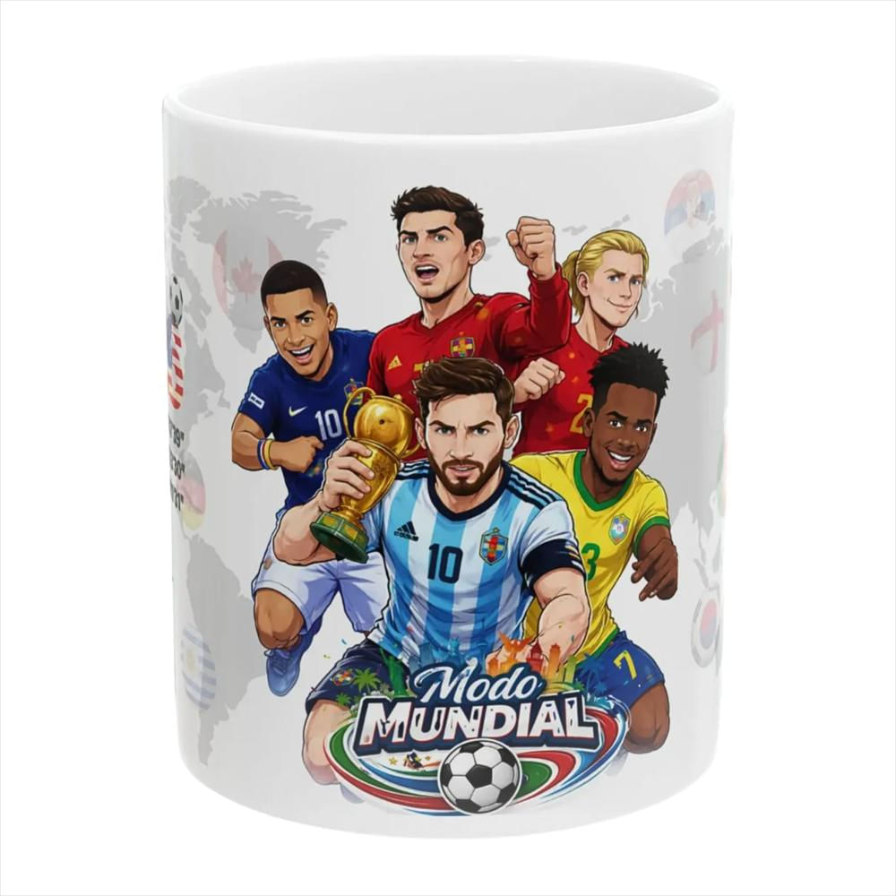 Mug Modo Mundial Fútbol Colección Copa img #1