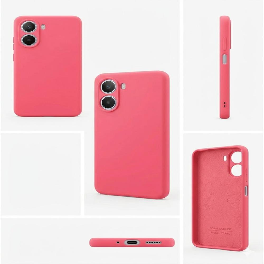 Silicone Case Premium Xiaomi Redmi A7 Pro Fucsia Neón img #2