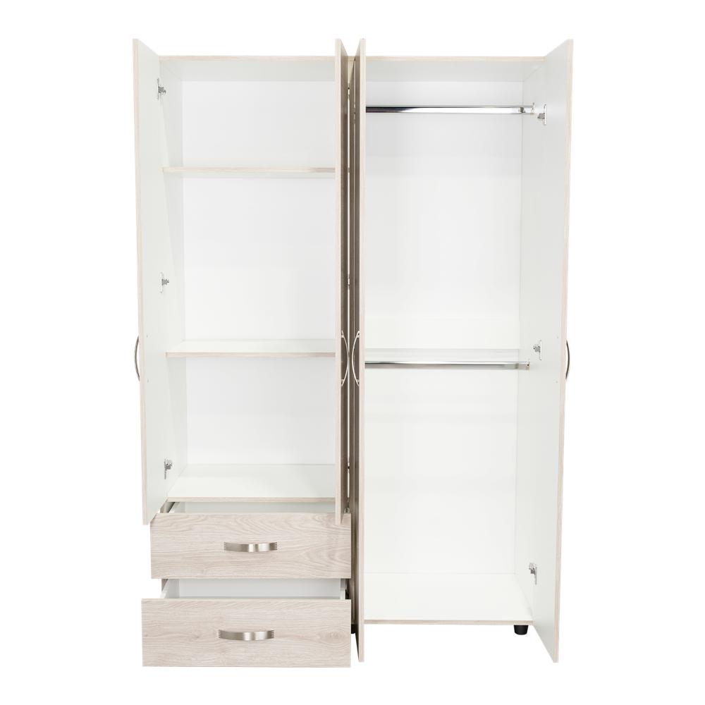 Closet Ankora Ceniza 120X180cm Con 2 Cajones Con 2 Entrepaños img #5