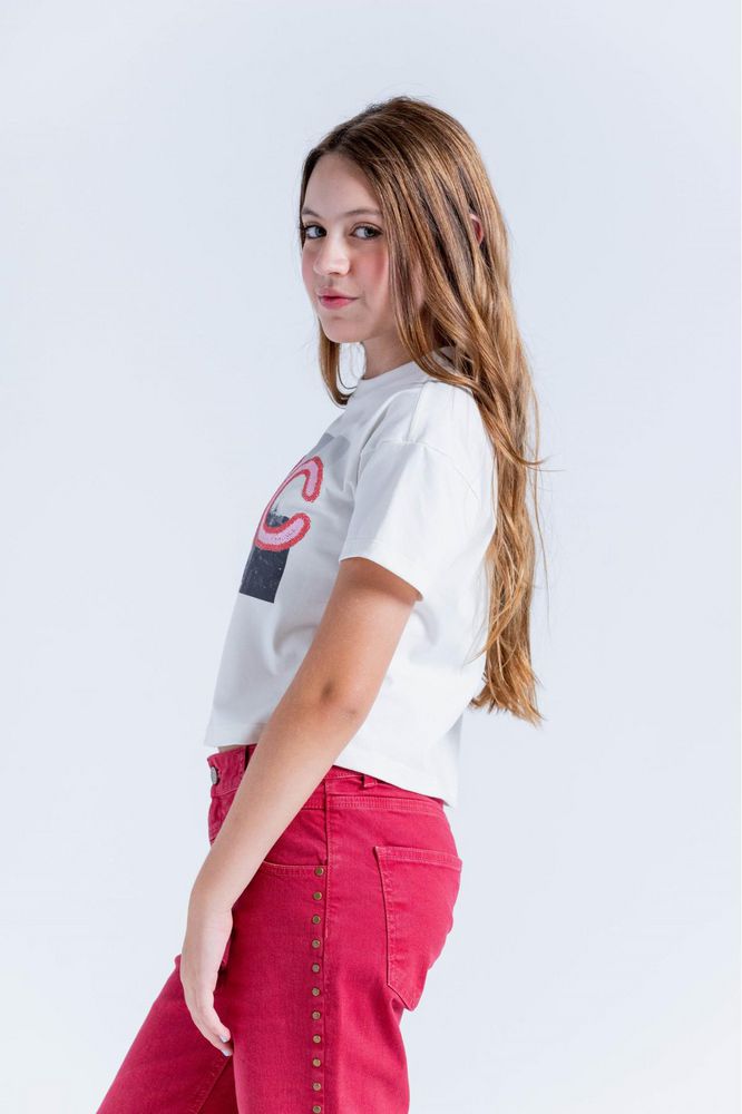 Camiseta Manga Corta Boxy fit PEOPLE img #2