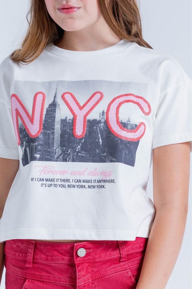 Camiseta Manga Corta Boxy fit PEOPLE img #5