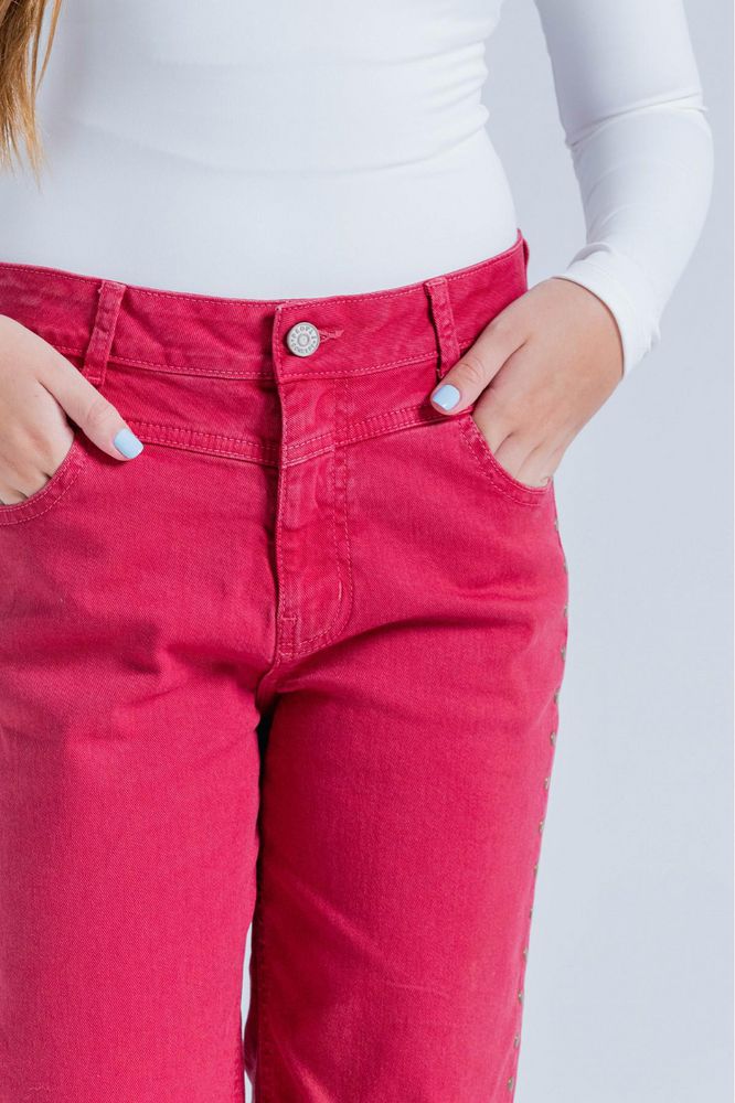 Pantalon Remaches Wide leg PEOPLE img #5
