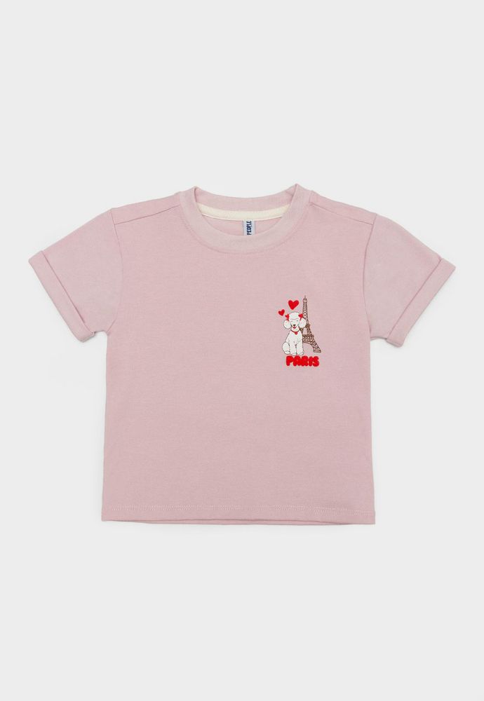 Camiseta Manga Corta Boxy fit PEOPLE img #1