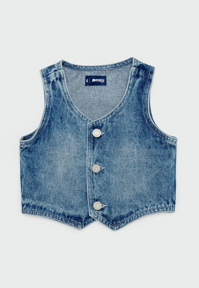 Chaleco Denim Clásica PEOPLE img #2