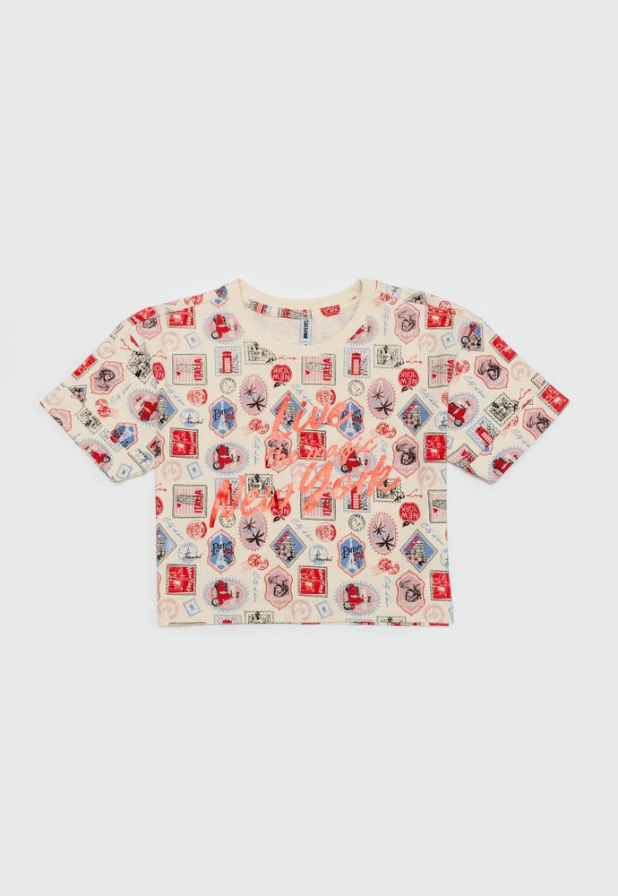 Camiseta Manga Corta Boxy fit PEOPLE img #2