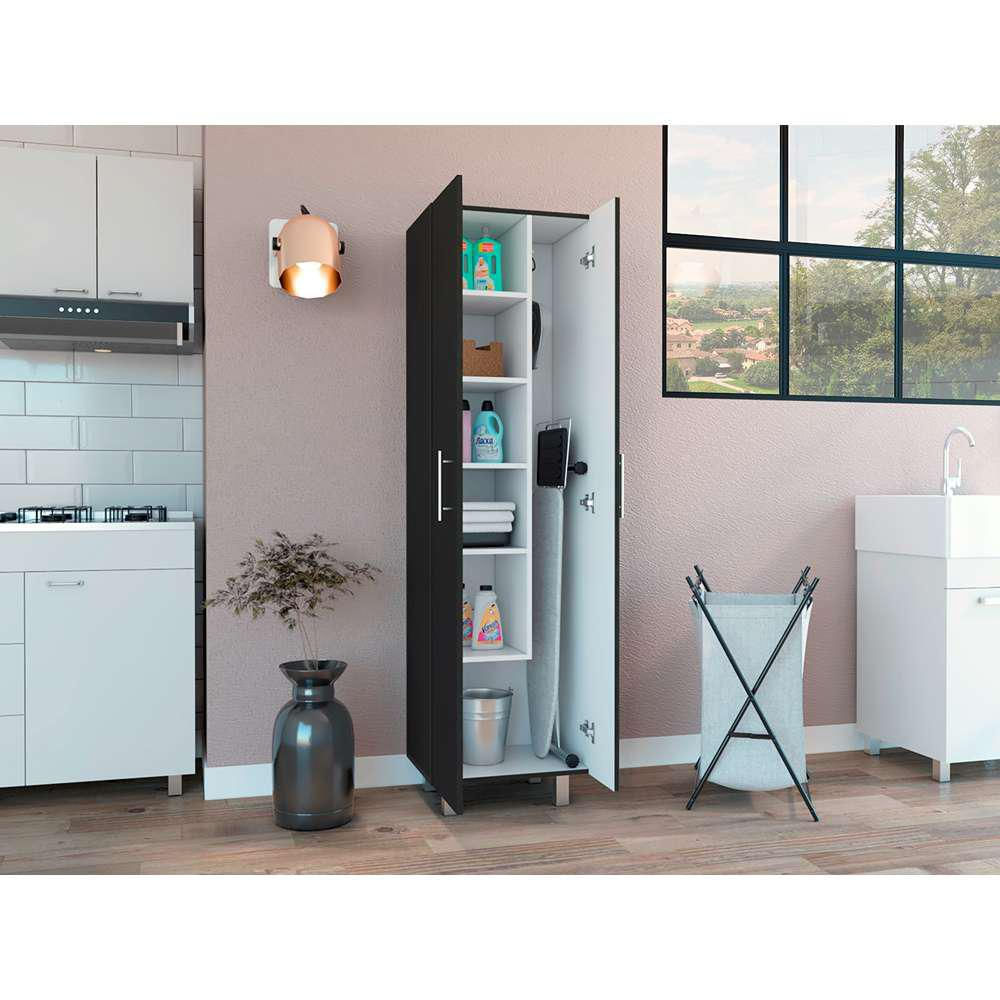 Mueble De Aseo Nala Wengue 50X50cm Con Dos Puertas img #5