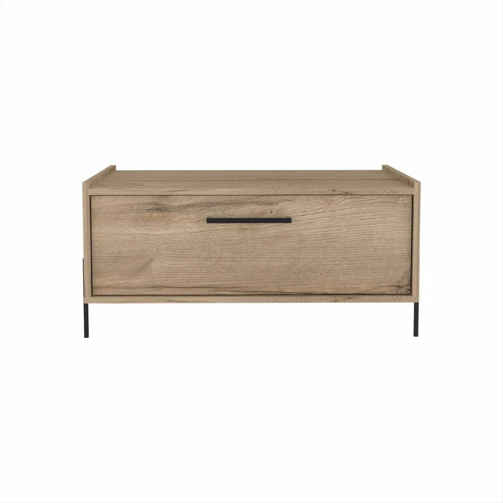 Mesa De Centro Shanghai Duna 84X40cm Rectangular Con Patas Y Con Compartimientos img #1