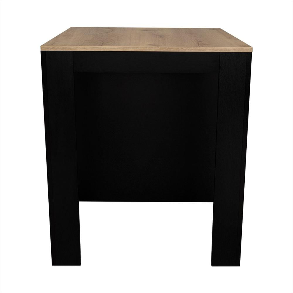 Mesa Auxiliar Tanna Wengue 79 Cm Rectangular Elevada img #3