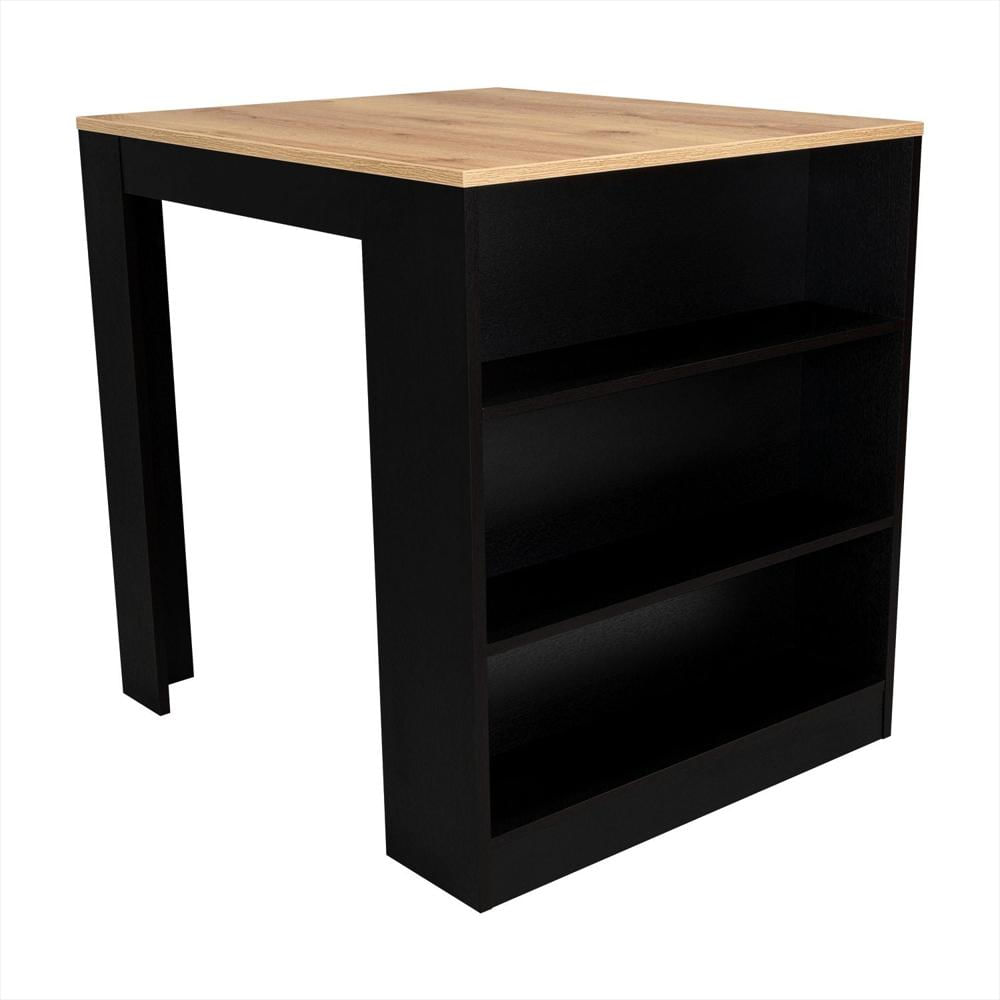 Mesa Auxiliar Tanna Wengue 79 Cm Rectangular Elevada img #4