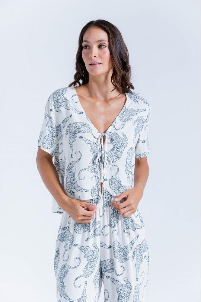 Camisa Pijama Amplia BRONZINI img #1