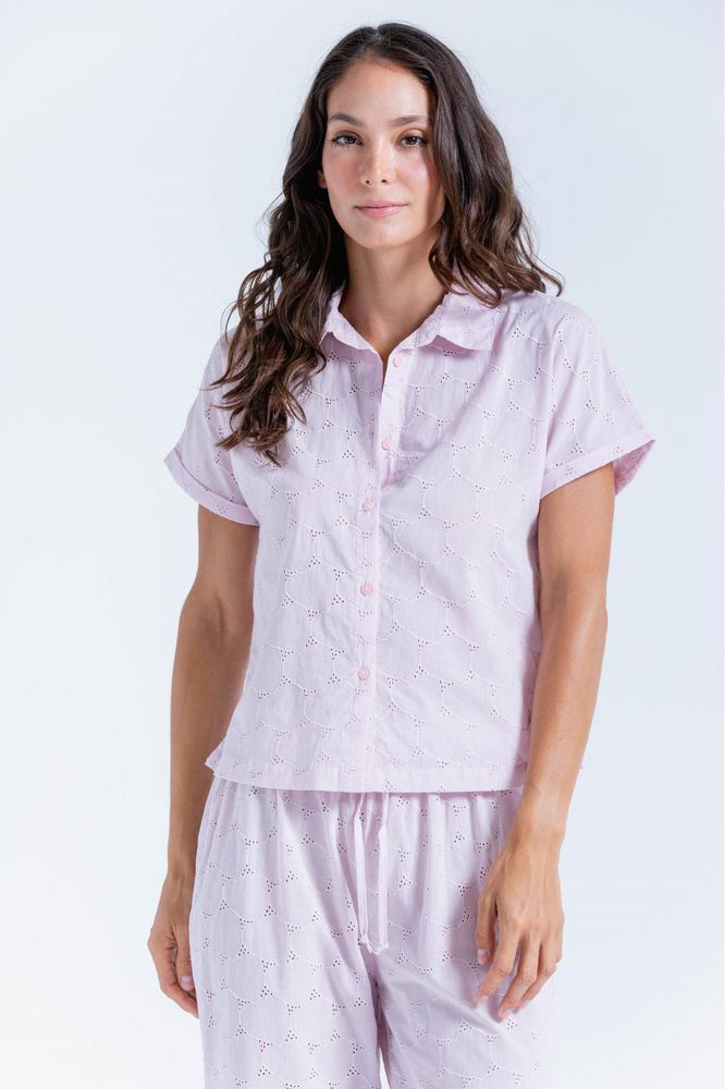 camisa Pijama Ajustada BRONZINI img #1