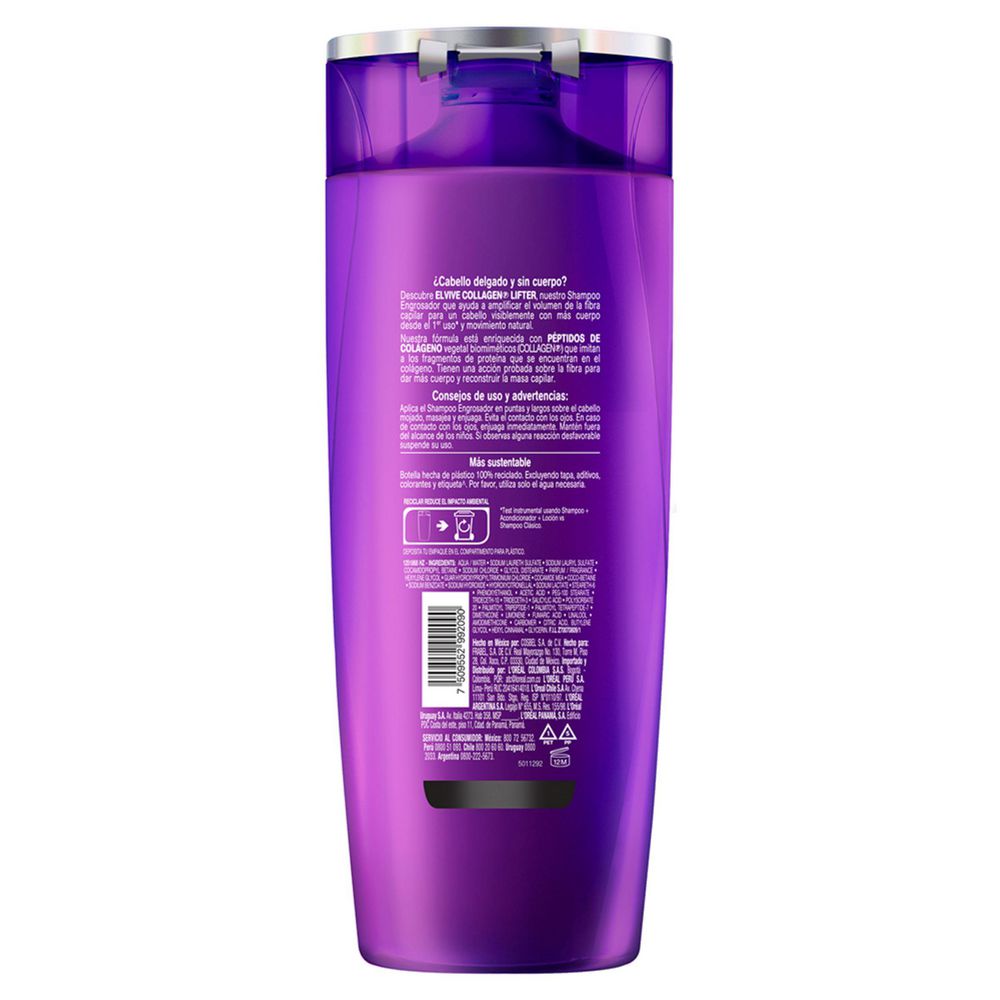Shampoo ELVIVE Colageno Filter (370  ml) img #2