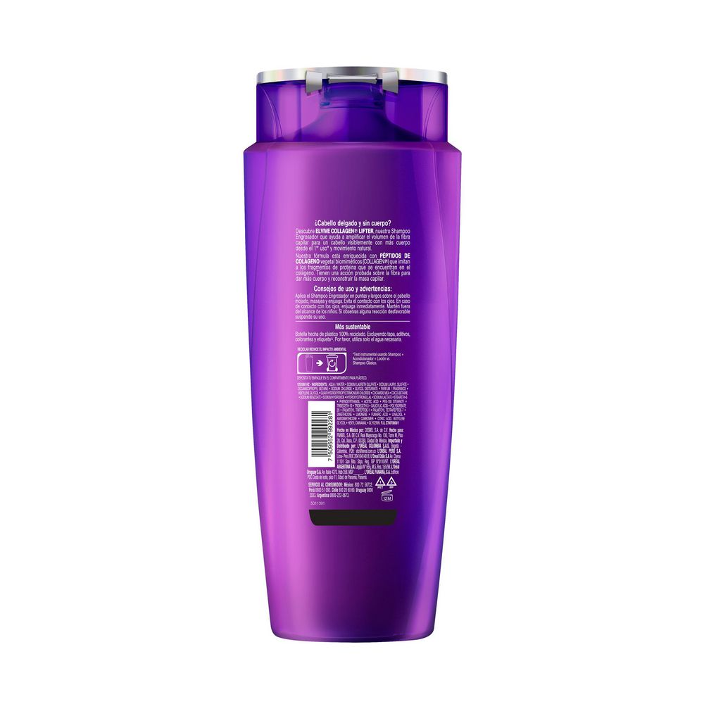 Shampoo ELVIVE Colageno Filter (680  ml) img #2