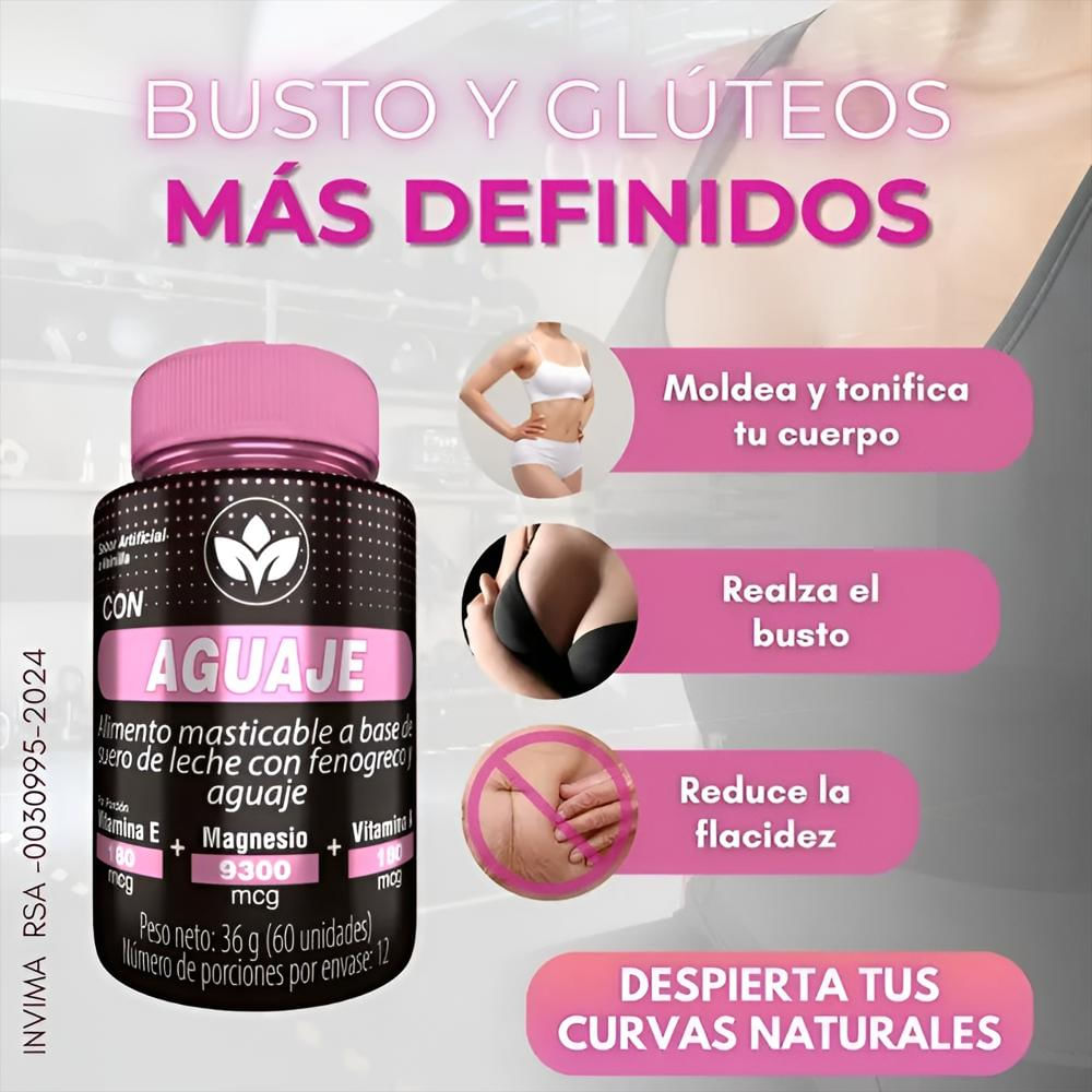 Aguaje Con Fenogreco, Magnesio Y Vitamina E. Invima img #4