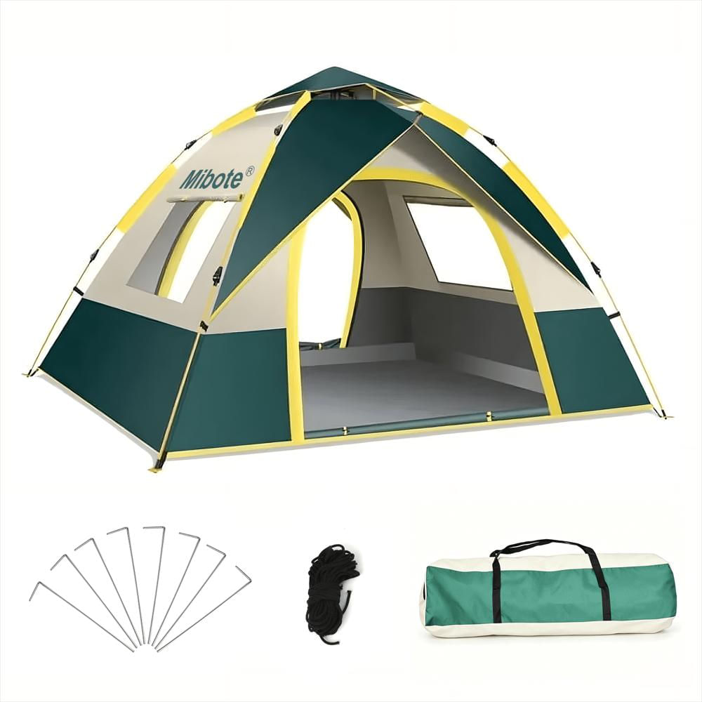 Carpa De Camping Mibote Para 2 Personas Automática Impermeable img #1