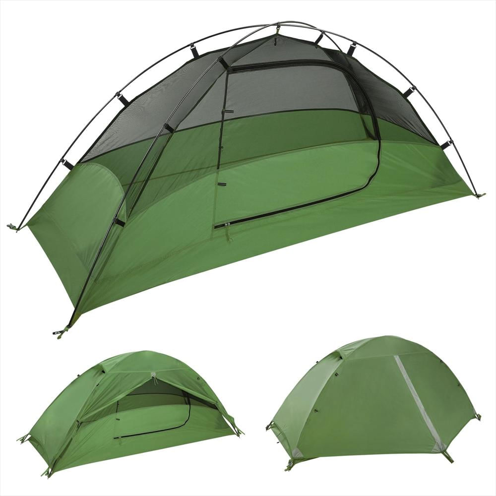 Carpa De Camping Ultraligera Tesleader Para 1 Persona Verde img #1
