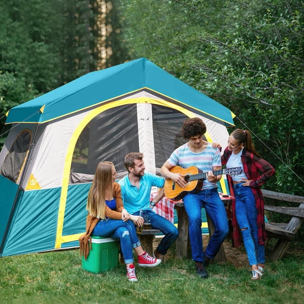 Carpa De Camping Hikergarden Para 8 Personas Tipo Cabina img #4