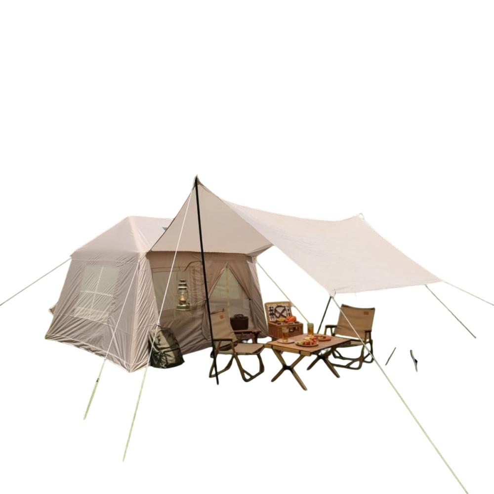 Carpa Inflable Para Camping Con Bomba Entrada Para Estufa Y Toldo img #1