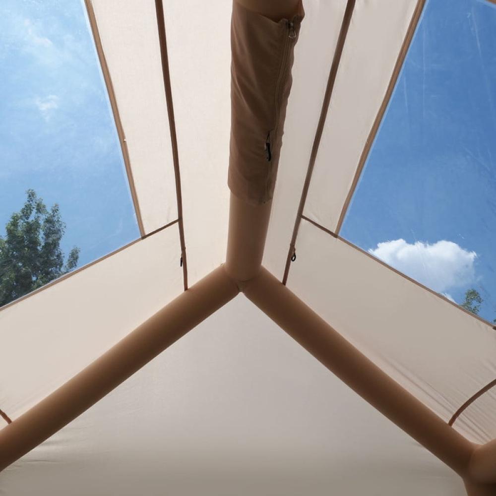Carpa Inflable Para Camping Con Bomba Entrada Para Estufa Y Toldo img #4