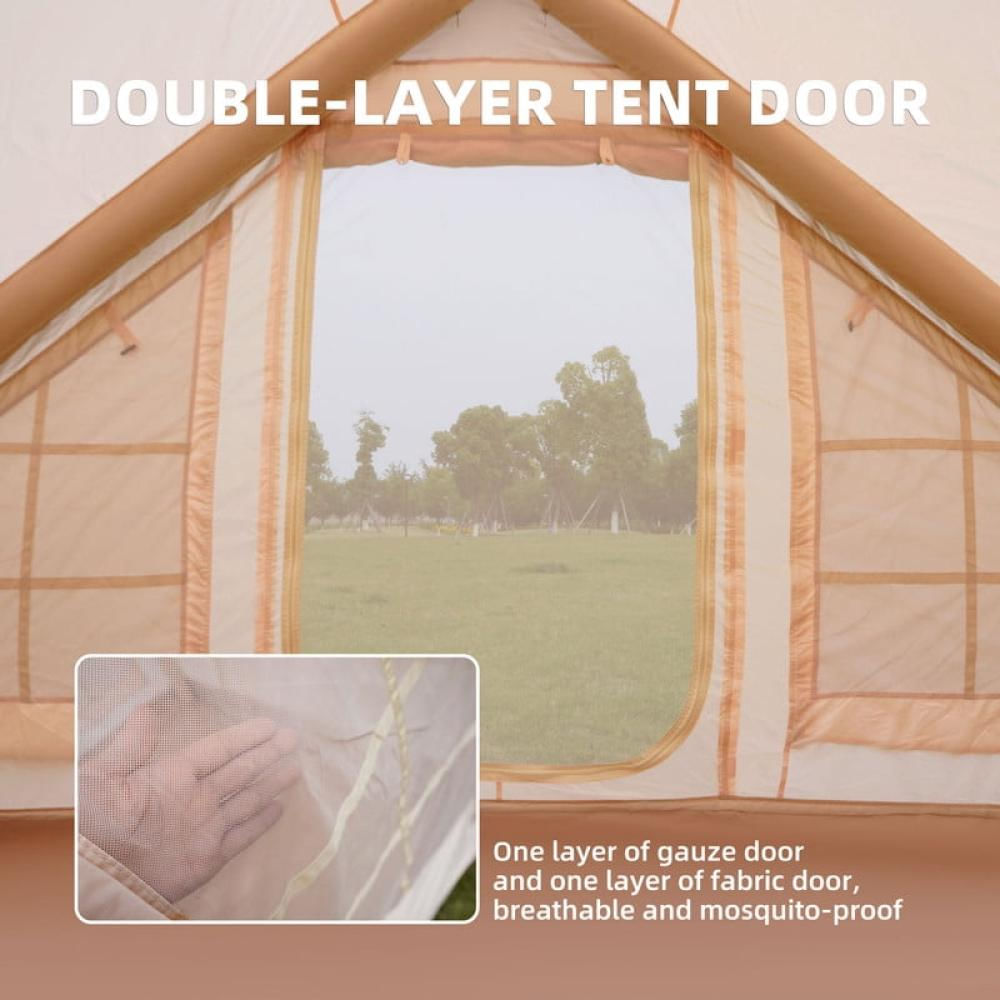 Carpa Inflable Para Suv Para 4 A 6 Personas 2 En 1 Con Bomba Y Ventanas De img #3