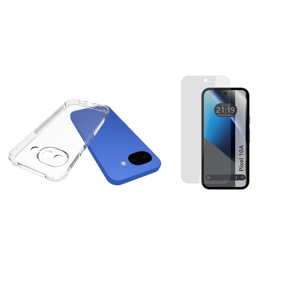 Funda Airbag Antichoque + Vidrio Templado Para Google Pixel 10A img #1